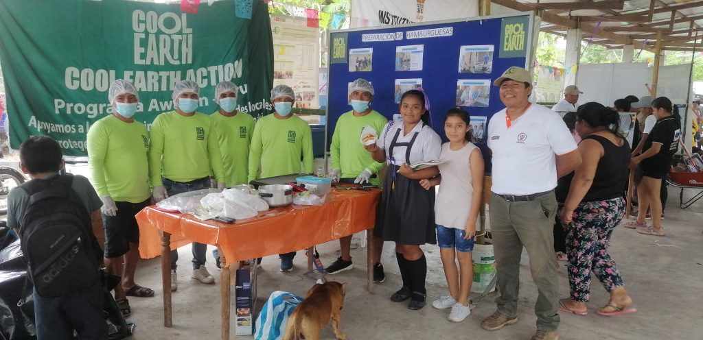 Participation of the fish farming team in a local fair