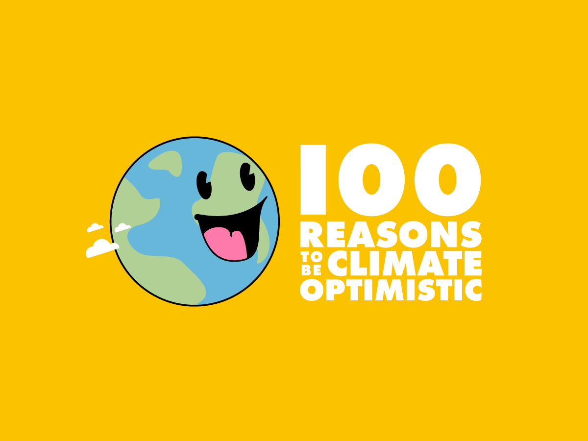 Got climate optimism? We do, and this is why.