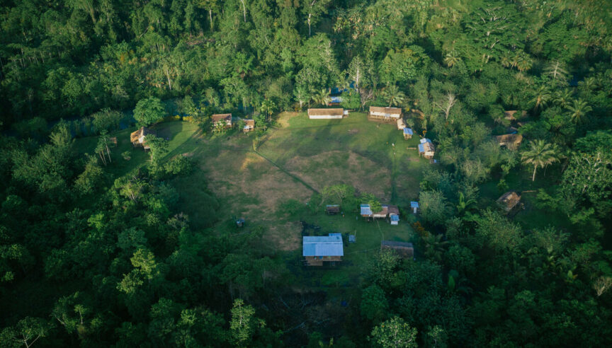 Sololo, rainforest community in Papua New Guinea