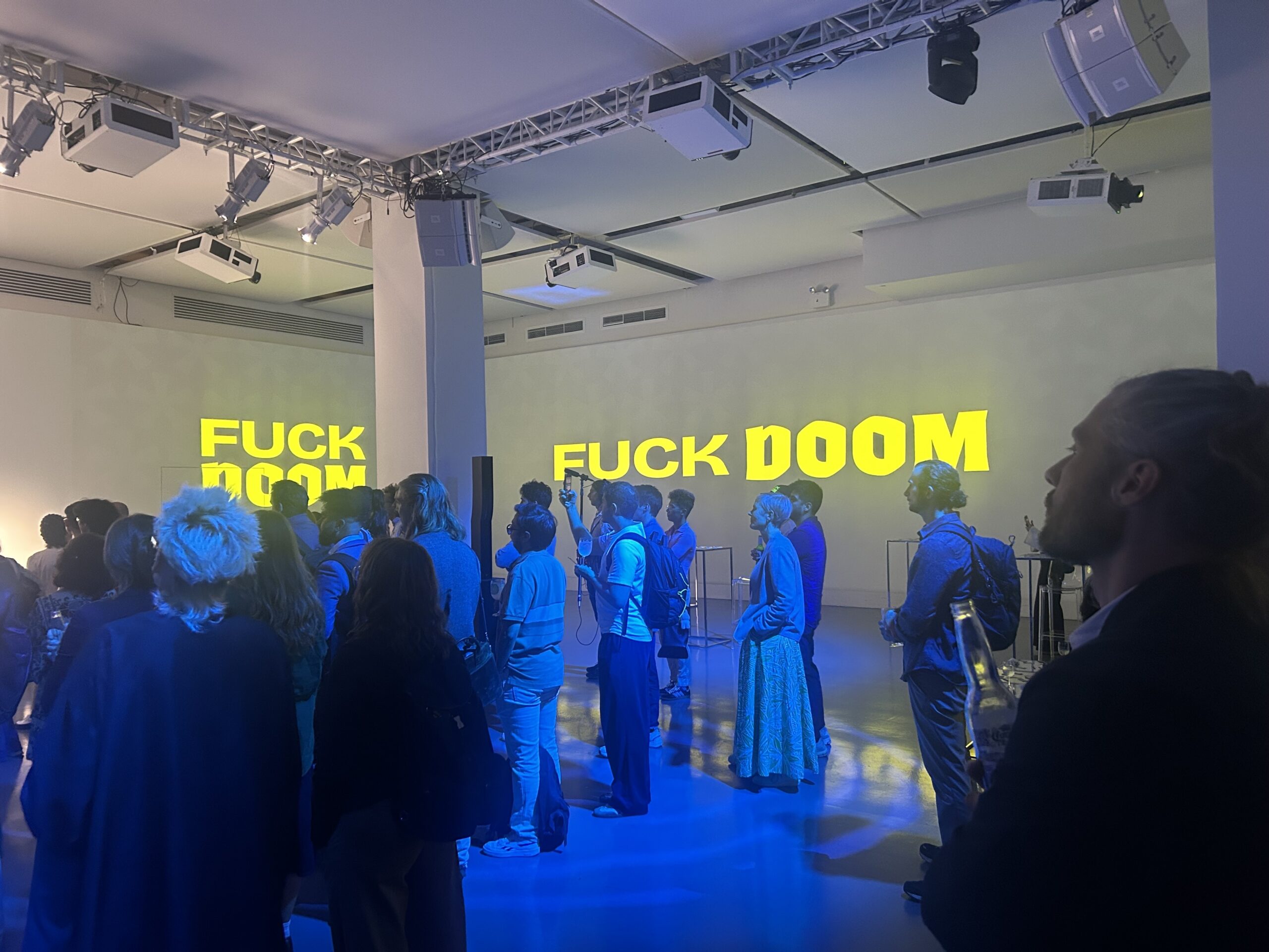 The F*CK DOOM launch at Solutions House in NYC.