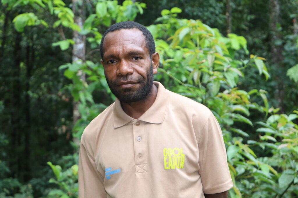 Saipa from the community of Kondu has vowed to never sell the rainforest to loggers.