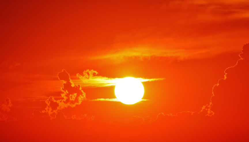 Rising sun